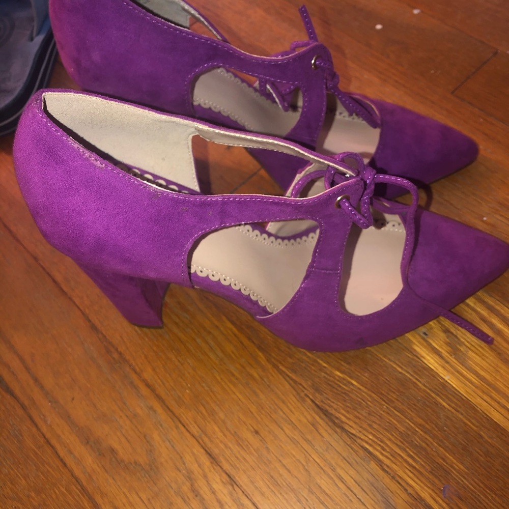 madison shoe dazzle pink suede heels